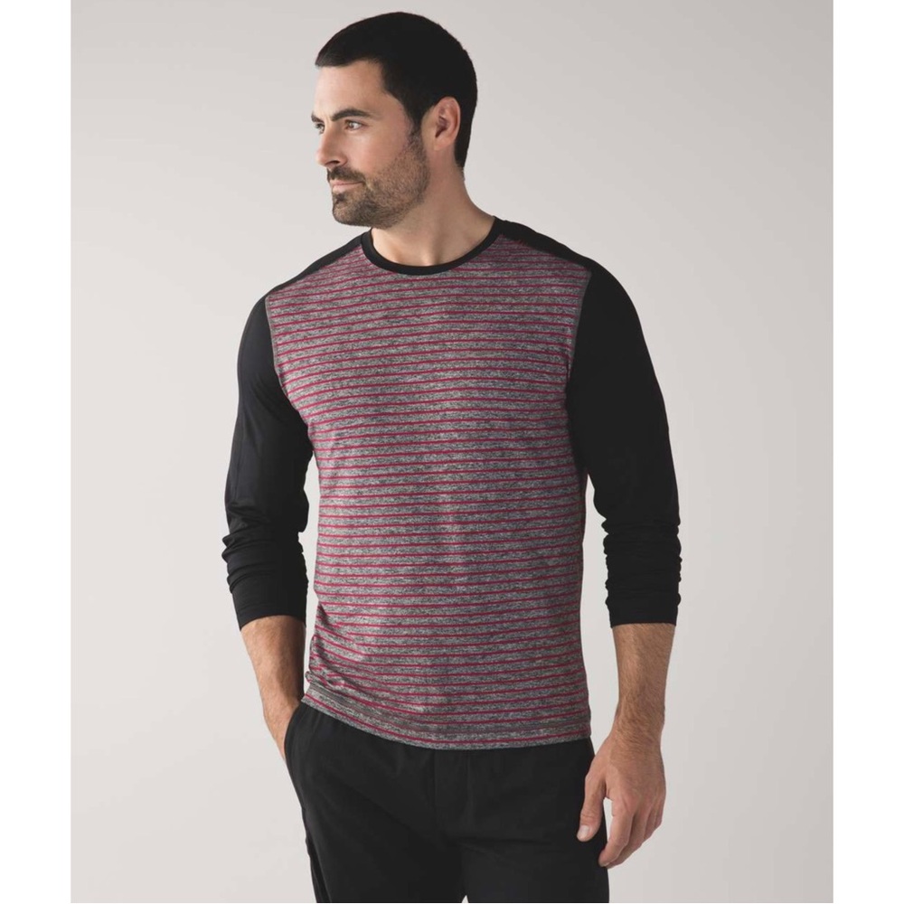 Lululemon Surge Warm Men’s Athletic Long Sleeve Crew L